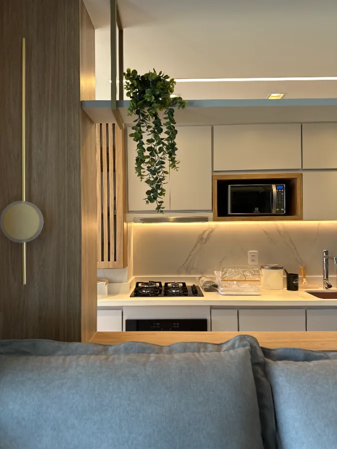 Detalhes e acabamento dos móveis planejados